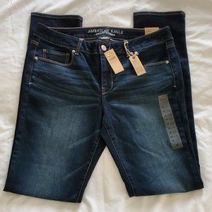 American Eagle Outfitters Jeans Super Stretch X-Long Size 16 NWT